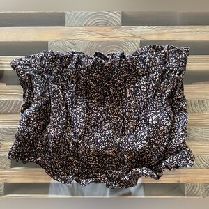 American Eagle Floral Tube Top